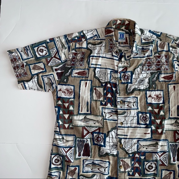 Hook and Tackle Button Up - Picture 2 of 9